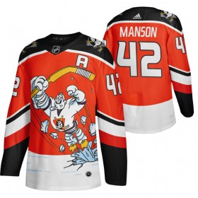 Anaheim Ducks Hockeydrakt Josh Manson 42 2020-2021 Reverse Retro Tredje Authentic - Herre